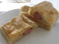 Folhado de Salsicha - Lanche